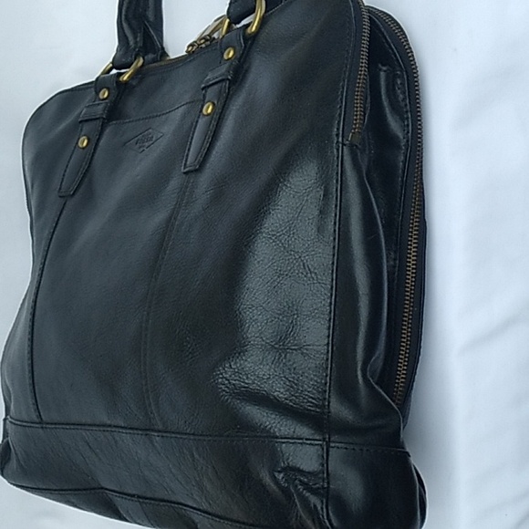 Fossil leather briefcase - Picture 4 of 9